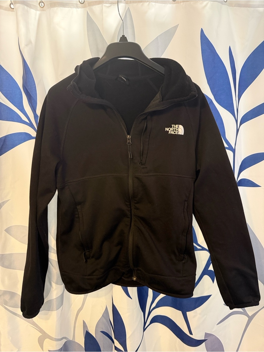 The North Face Black Hooded Performance Fleece Jacket